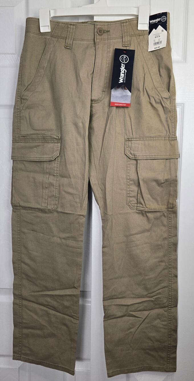 Wrangler Men's Aspen Cargo Pant- Size 30 x 30